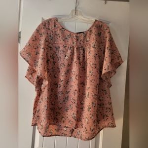 Pink Floral Love & Legend Blouse